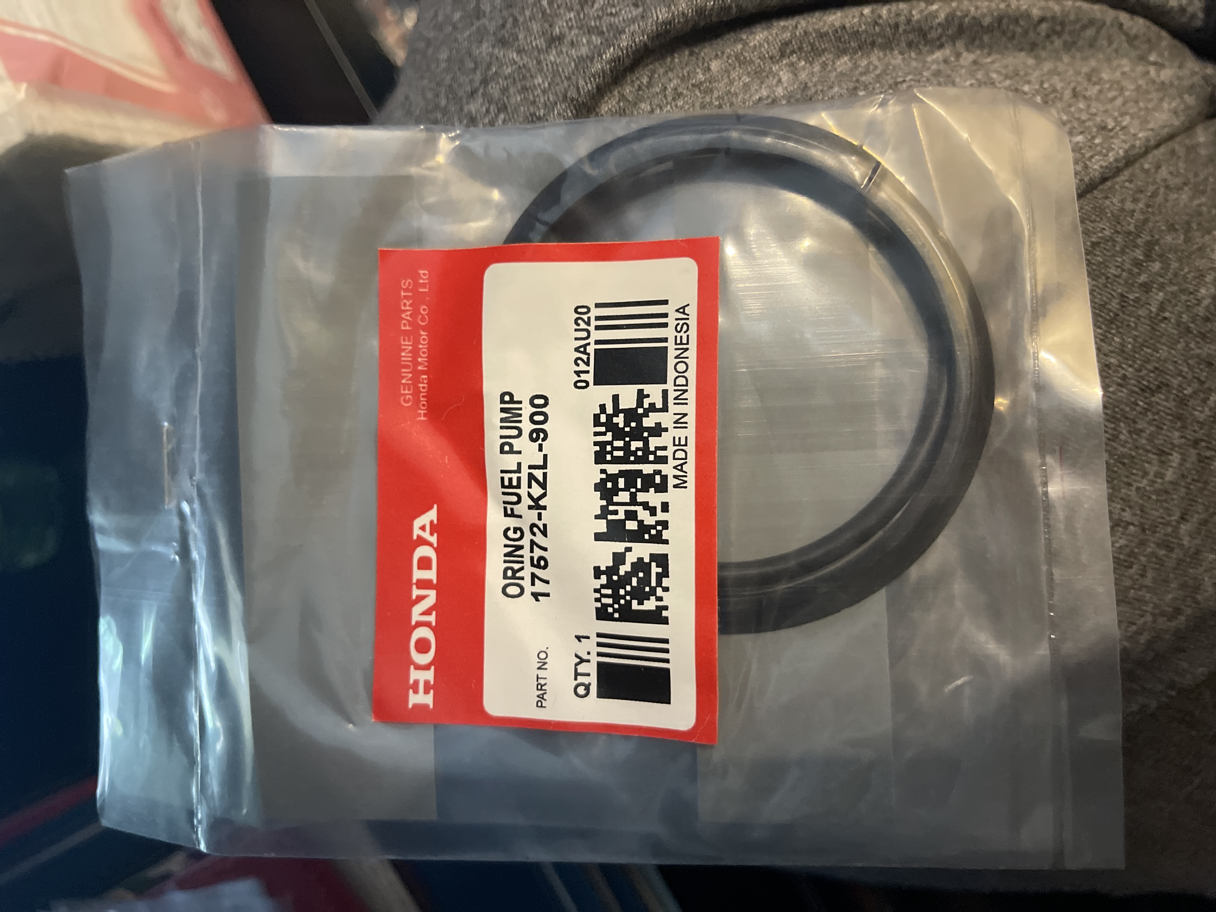 Honda Fuel Pump O Ring Click